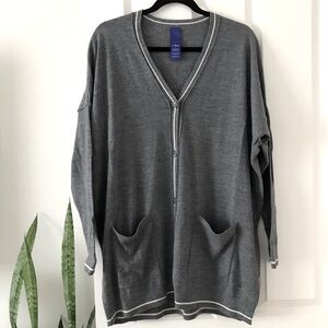 Kit and Ace Travel On Merino Wool Cardigan NWOT